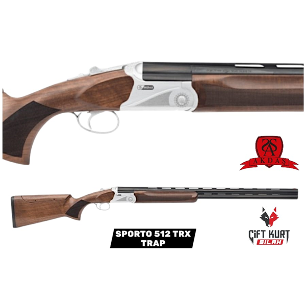 AKDAŞ SPORTO 512 TRX TRAP SÜPERPOZE YİVSİZ ATIŞ TÜFEĞİ